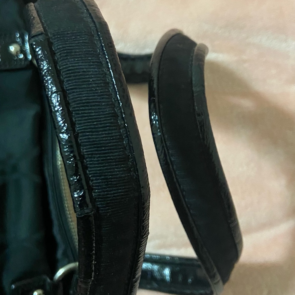 EUC Like New Gorgeous Black Coach Purse!! - Picture 9 of 13